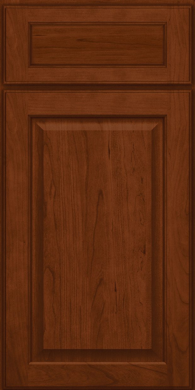 Merillat Classic Fox Harbor door in Cherry Sable