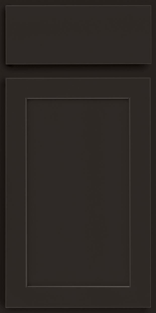 Merillat Classic Marlin door painted Charcoal