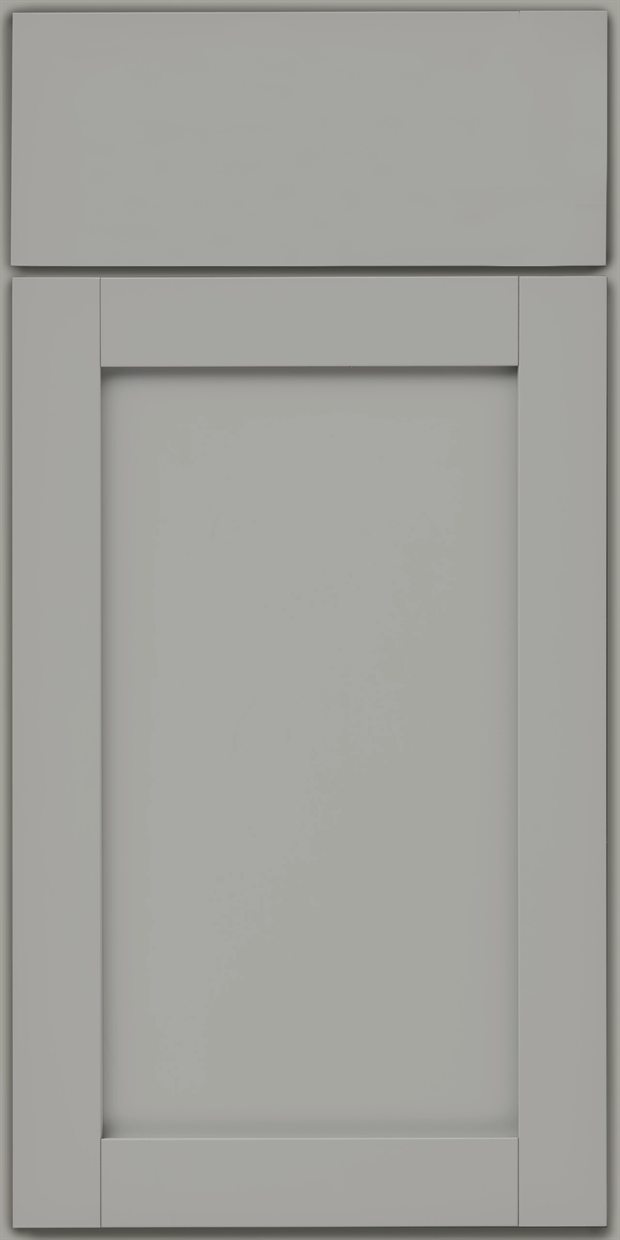 Merillat Basics McDurmon door in Laminate Grey